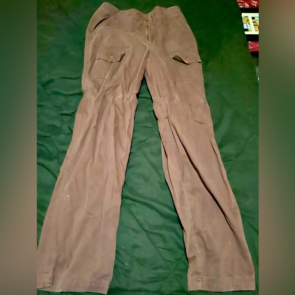 Dark brown pants